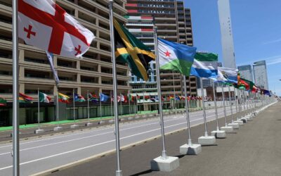 Life in the Olympic village bubble